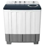 TCL 11KG Twin Tub Top Load Washing Machine Semi-Automatic With Air Turbo, Rust Free, Powerful Cleaning – 1 Year Warranty