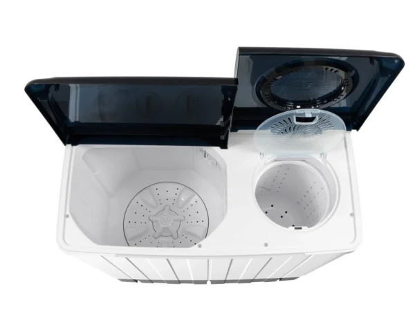 TCL 11KG Twin Tub Top Load Washing Machine Semi-Automatic With Air Turbo, Rust Free, Powerful Cleaning – 1 Year Warranty - Image 3