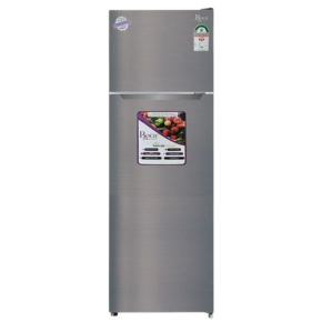 Roch 210 Liters Double Door Refrigerator With Top Freezer, Defrost Fridge - 2 Year Warranty