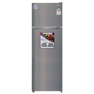 Roch 210 Liters Double Door Refrigerator With Top Freezer, Defrost Fridge - 2 Year Warranty