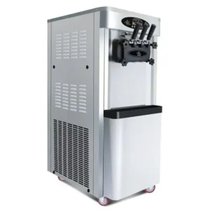 ADH Commercial Vertical Ice Cream Machine Maker 2000W, Heavy Duty