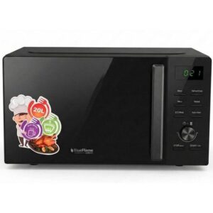 Blueflame 20Liter Digital Microwave Oven With Auto-Cook & Quick Defrost Feature - Black