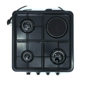 Blueflame 50*50Cm 401 - Desktop Gas Cooker, Electricity - Black(3YRS WRTY)