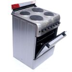 Blueflame 60cm X 60cm Full Electric Cooker, Stainless Steel S6004ERF, Made In Turkey - 3 Years Warranty