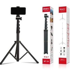 Jmary Jmary MT-39 61" Aluminum Tripod Stand with Phone Clip