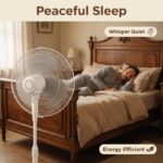 Midea 16 Inch Floor Stand Fan FS40-19M-White