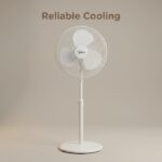 Midea 16 Inch Floor Stand Fan FS40-19M-White