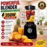 Panda 1.75L 2In 1 Juice Blender with Grinder,Black，1 Year Warranty