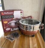 Electric Hot Pot 8 Liters Multifunctional For Cooking And Steaming Double Layered Hot Pot - Image 4