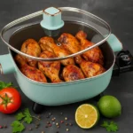 Hoffmans 6L Electric Multi-Cooker, 1500W High-Power Non-Stick Skillet