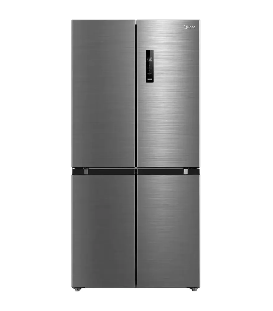 Midea 474L Side By Side Smart Refrigerator, WiFi Smart App Control, Four Door, Frost Free, Digital Control With Water Dispenser And Twist Ice Tray Midea 474L Side By Side Smart Refrigerator, WiFi Smart App Control, Four Door, Frost Free, Digital Control With Water Dispenser And Twist Ice Tray