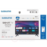Globalstar Smart TV 32 Inch, LED TV, Inbuilt decoder, Frameless Design, USB Ports, HDMI, Remote Control, Screen Casting - 1 Year Warranty