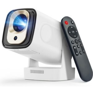 Yesido TV16 Smart Mini Projector With Auto Keystone And Auto Focus, Native 1920* 1080P Resolution Support, Portable Projector with Wifi and Bluetooth - 1 Year Warranty