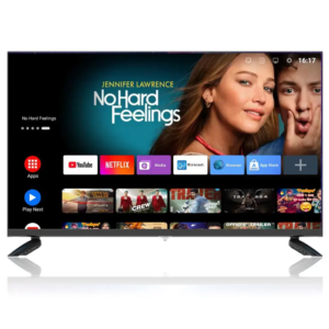 Black Ark 32 Inch Smart TV, LED Display, Inbuilt Free to Air Decoder, Frameless Design, USB Ports, HDMI, Remote Control, Screen Casting – 1 Year Warranty