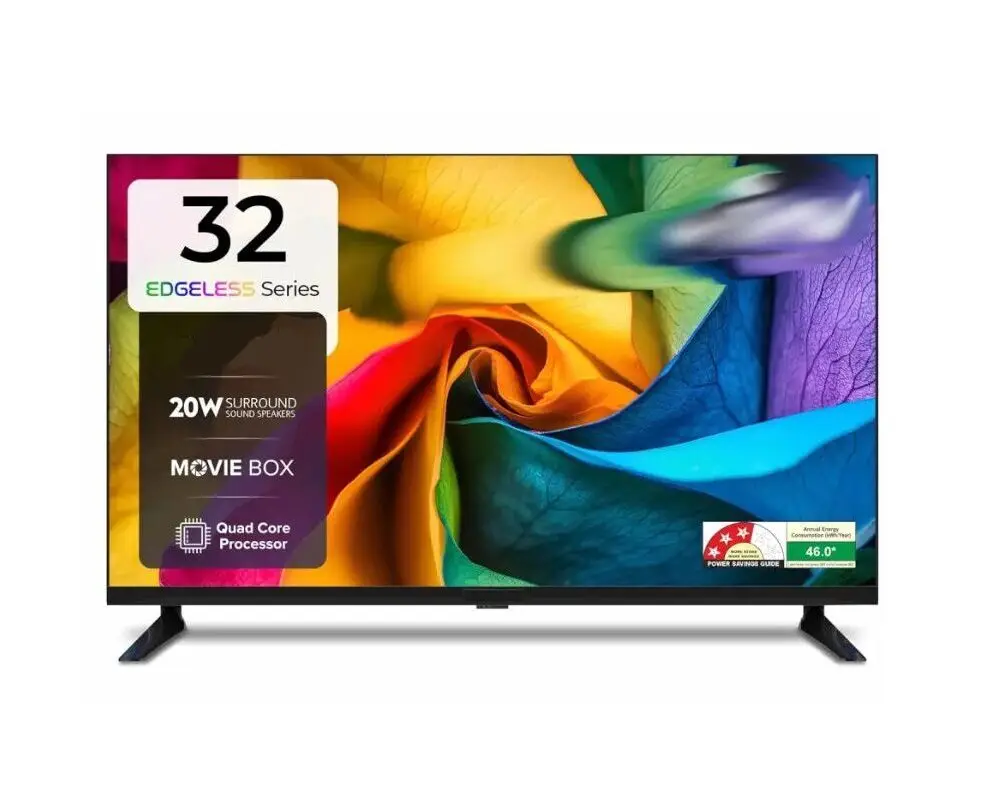 Globalstar Smart TV 32 Inch, LED TV, Inbuilt decoder, Frameless Design, USB Ports, HDMI, Remote Control, Screen Casting - 1 Year Warranty Globalstar Smart TV 32 Inch, LED TV, Inbuilt decoder, Frameless Design, USB Ports, HDMI, Remote Control, Screen Casting - 1 Year Warranty