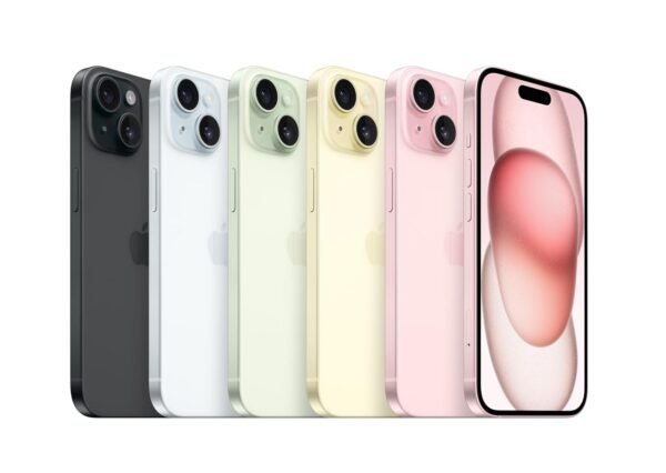 Apple iPhone 15 (128 GB) - Black (Renewed)