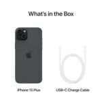 Apple iPhone 15 Plus, 128GB, Black (Renewed)