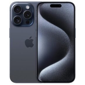 Apple iPhone 15 Pro (256 GB) - Blue Titanium (Renewed)
