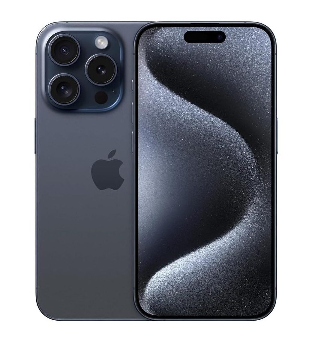 Apple iPhone 15 Pro (256 GB) - Blue Titanium (Renewed) Apple iPhone 15 Pro (256 GB) - Blue Titanium (Renewed)