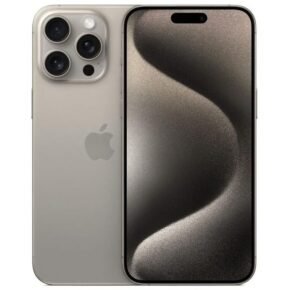 iPhone 15 Pro Max 256GB - Natural Titanium - Good - (Renewed)