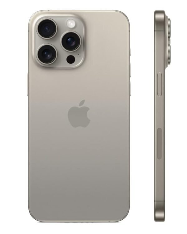 iPhone 15 Pro Max 256GB - Natural Titanium - Good - (Renewed)