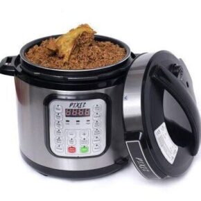 Pixel 7 Liters Digital Multi-function Pressure Cooker with Food Steamer - PIX-2011 E